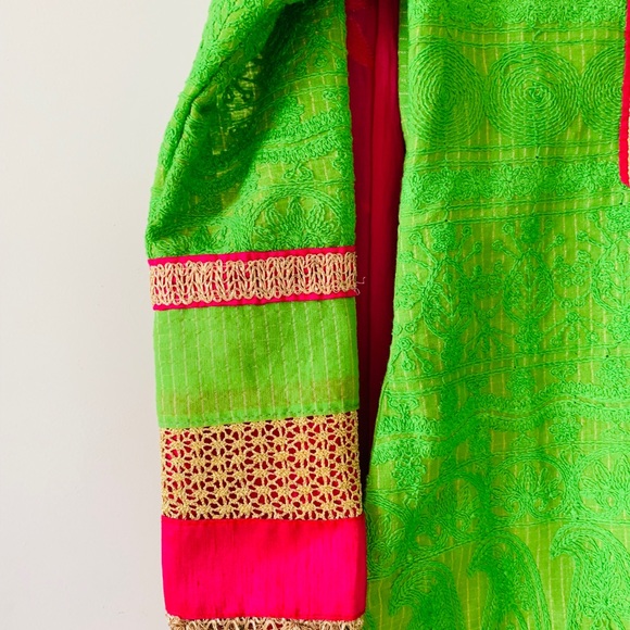 Beautiful 3 piece salwar kameez Indian pakistani - Picture 6 of 7